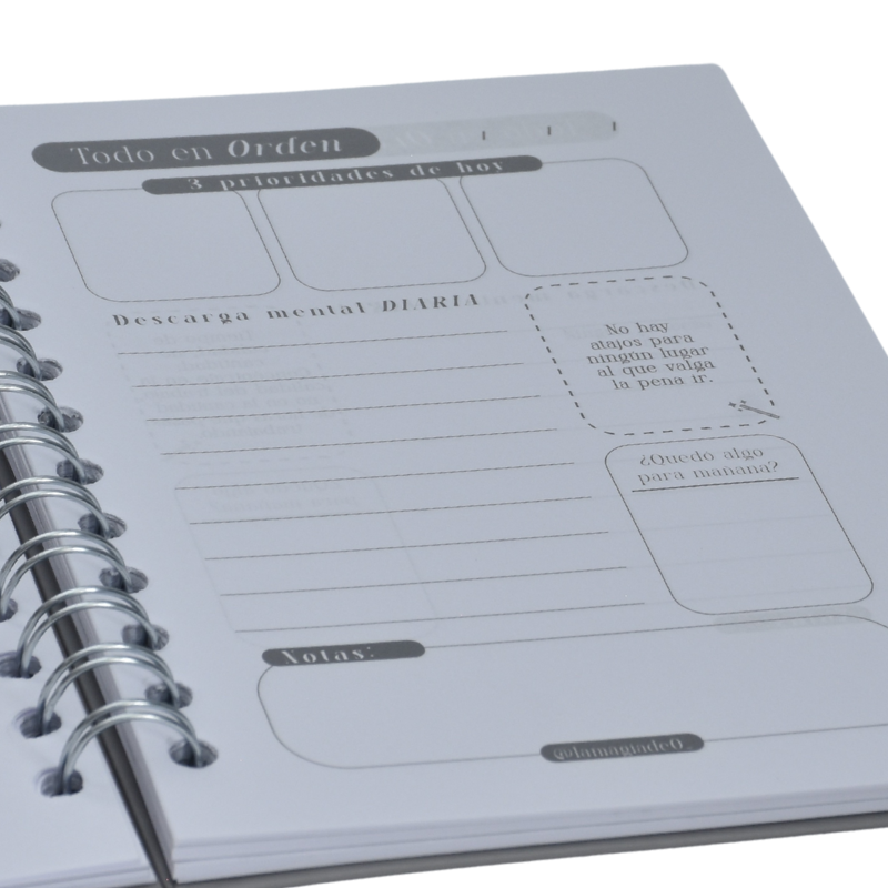 Agenda Todo En Orden | La Magia De Empezar De Cero