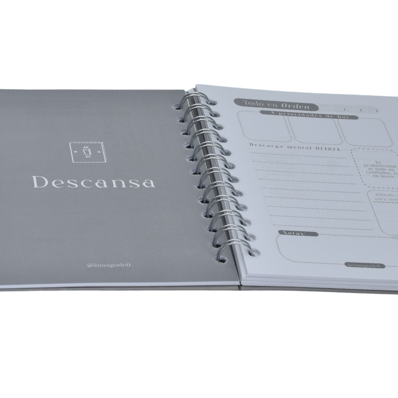 Agenda Todo En Orden | La Magia De Empezar De Cero