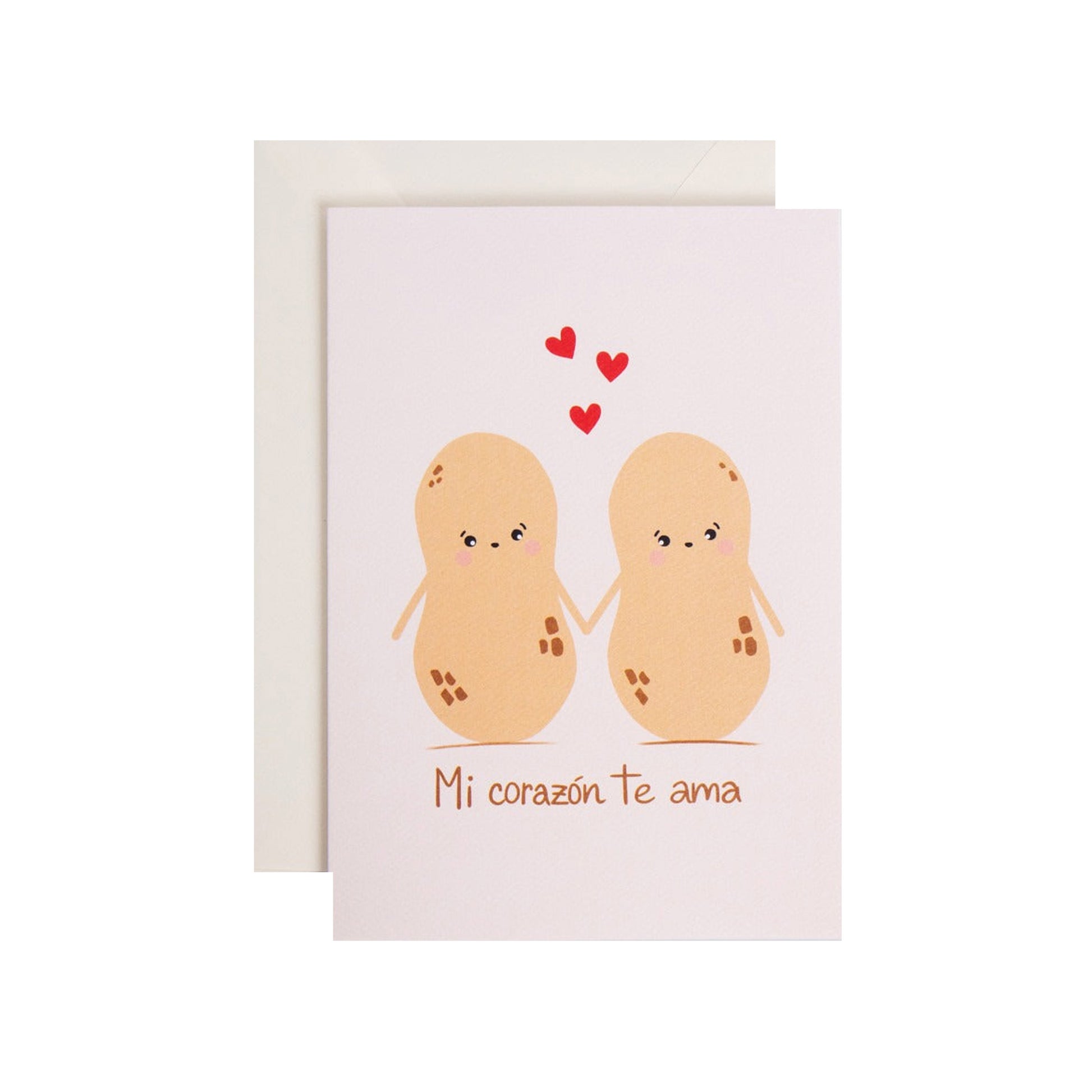 Tarjeta De Regalo Amor Afable Mi Corazon Te Ama