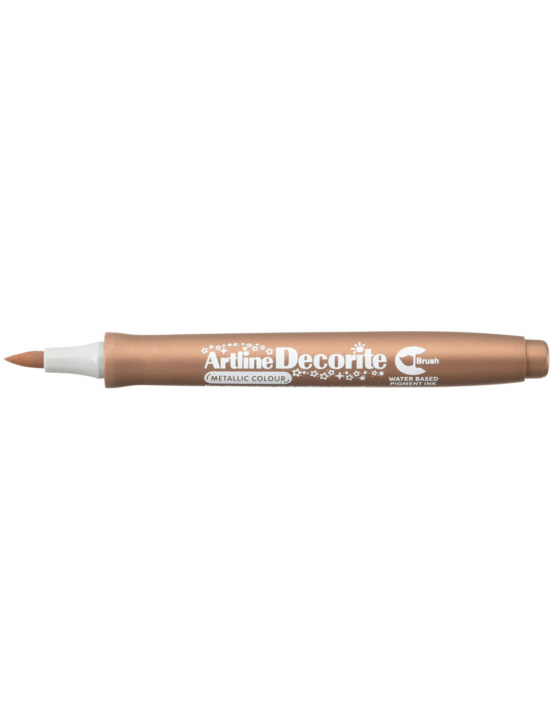 Marcador Punta Pincel ArtLine Decorite Bronze