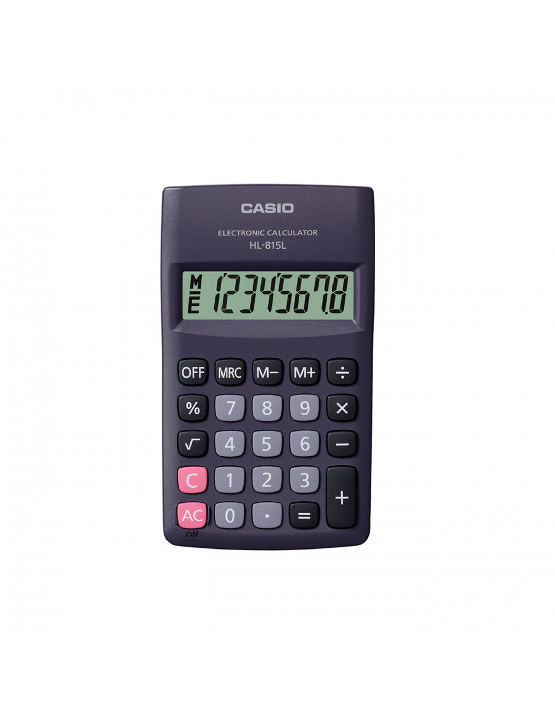 Calculadora de bolsillo Casio negra HL-815L-BK