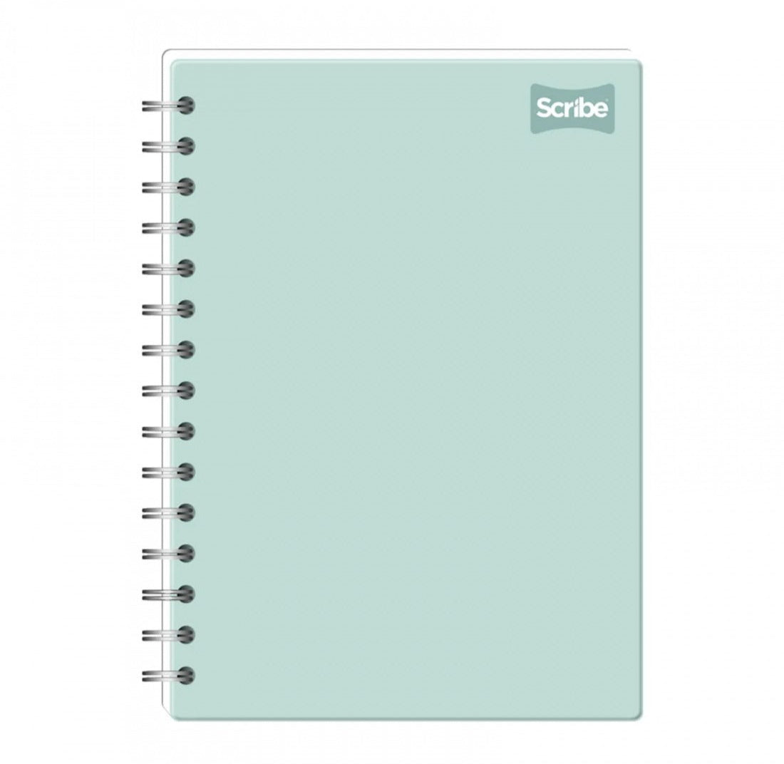 Cuaderno Argollado 105 Sport Femenino 80 Hojas Rayado Scribe