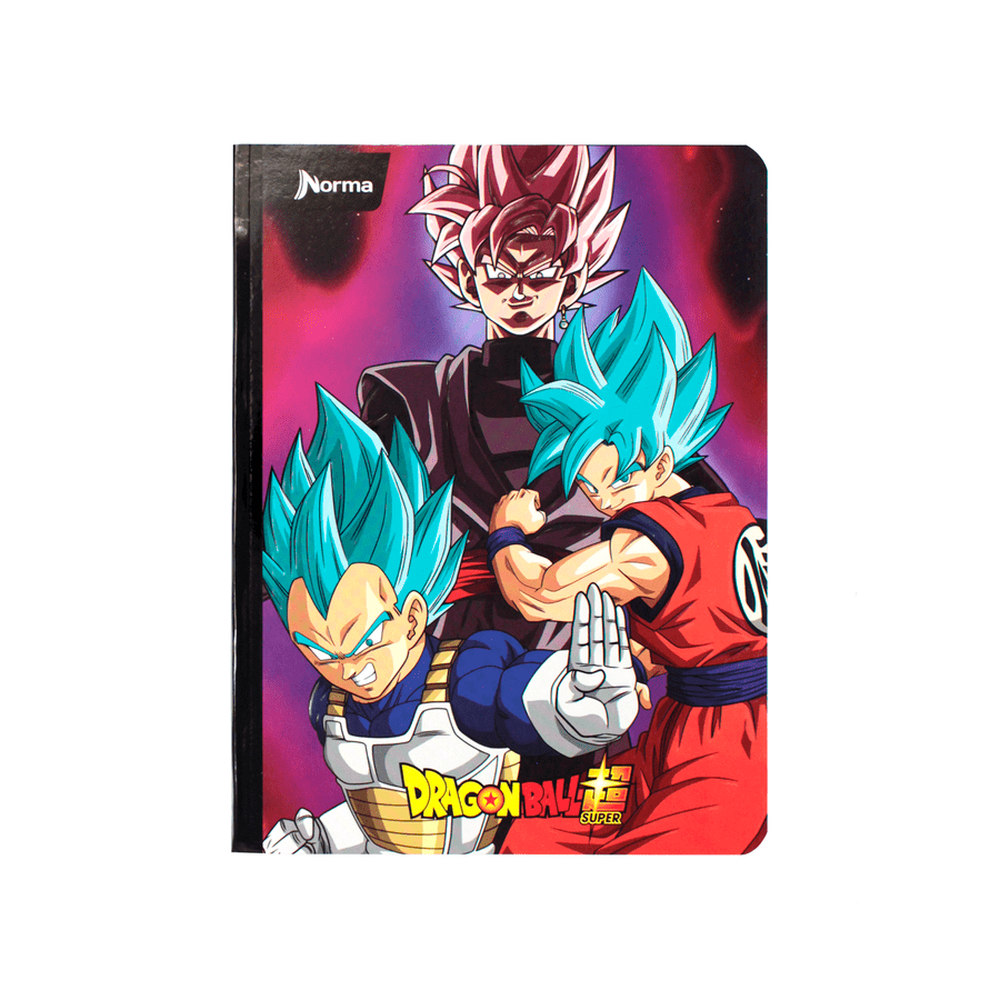 Cuaderno Cosido Dragon Ball Z 100 Hojas Doble Línea Norma