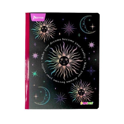 Cuaderno Cosido x-presarte Femenino 100 Hojas Cuadriculado Norma