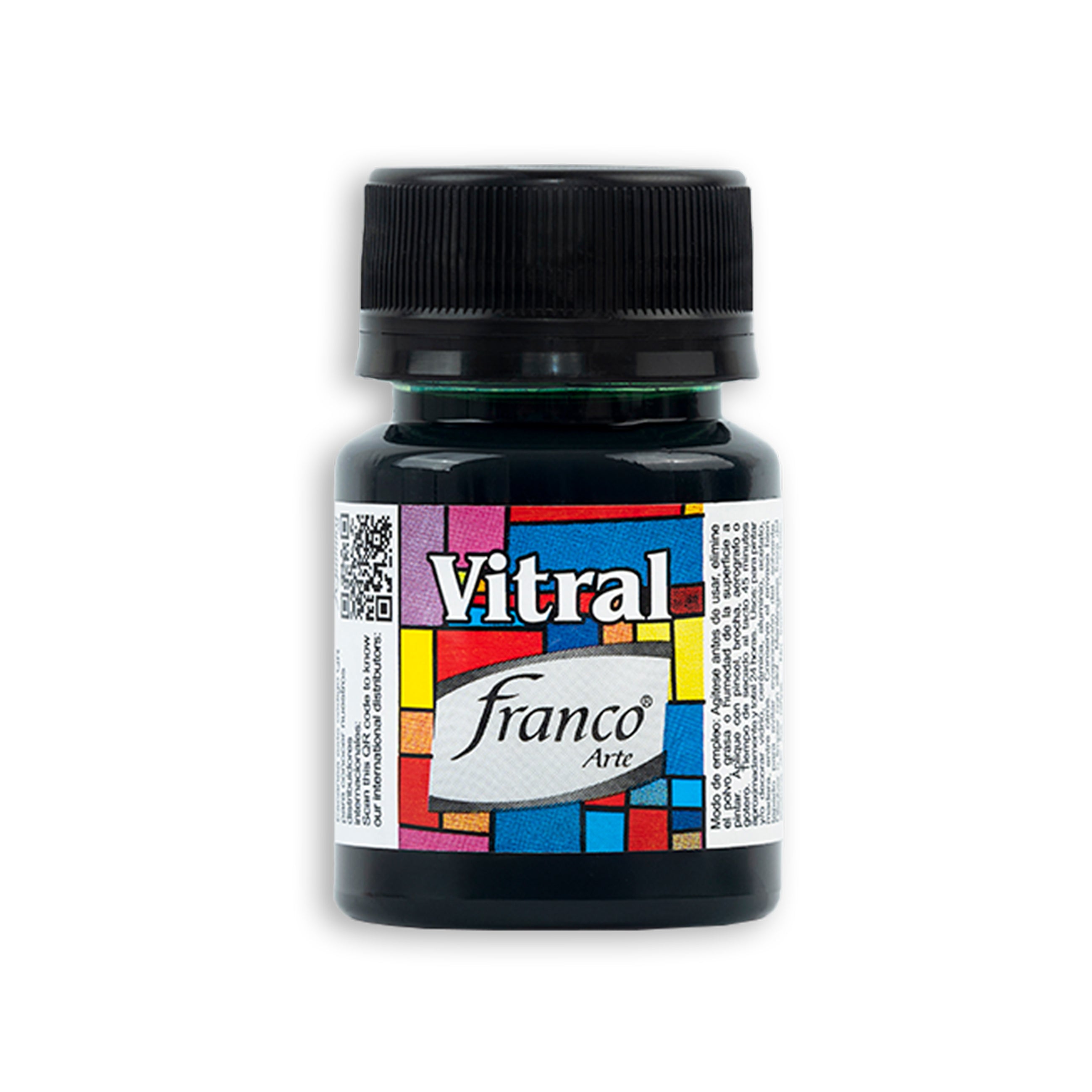 Vitral 30 ml Verde Franco Arte