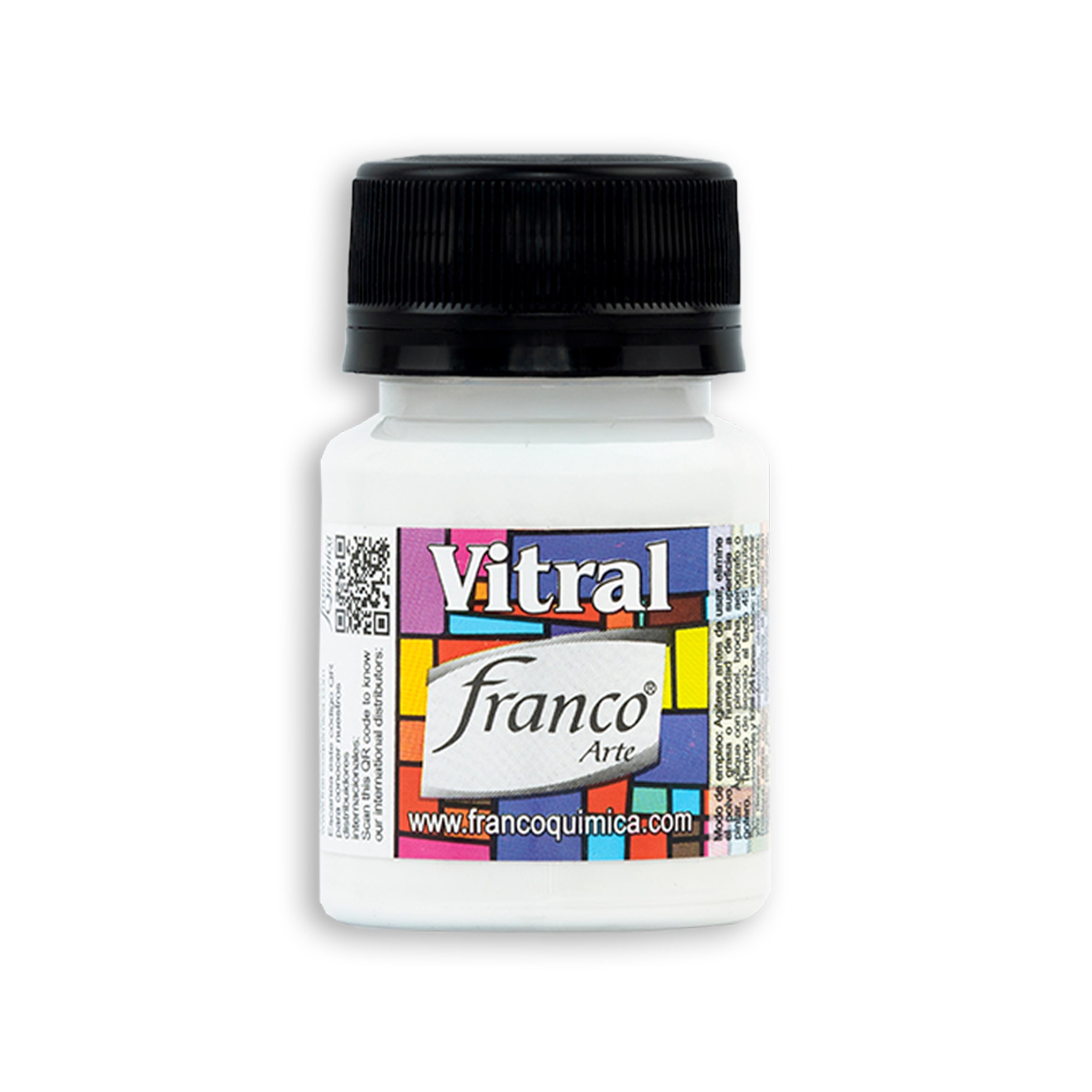 Vitral 30 ml Blanco Franco Arte
