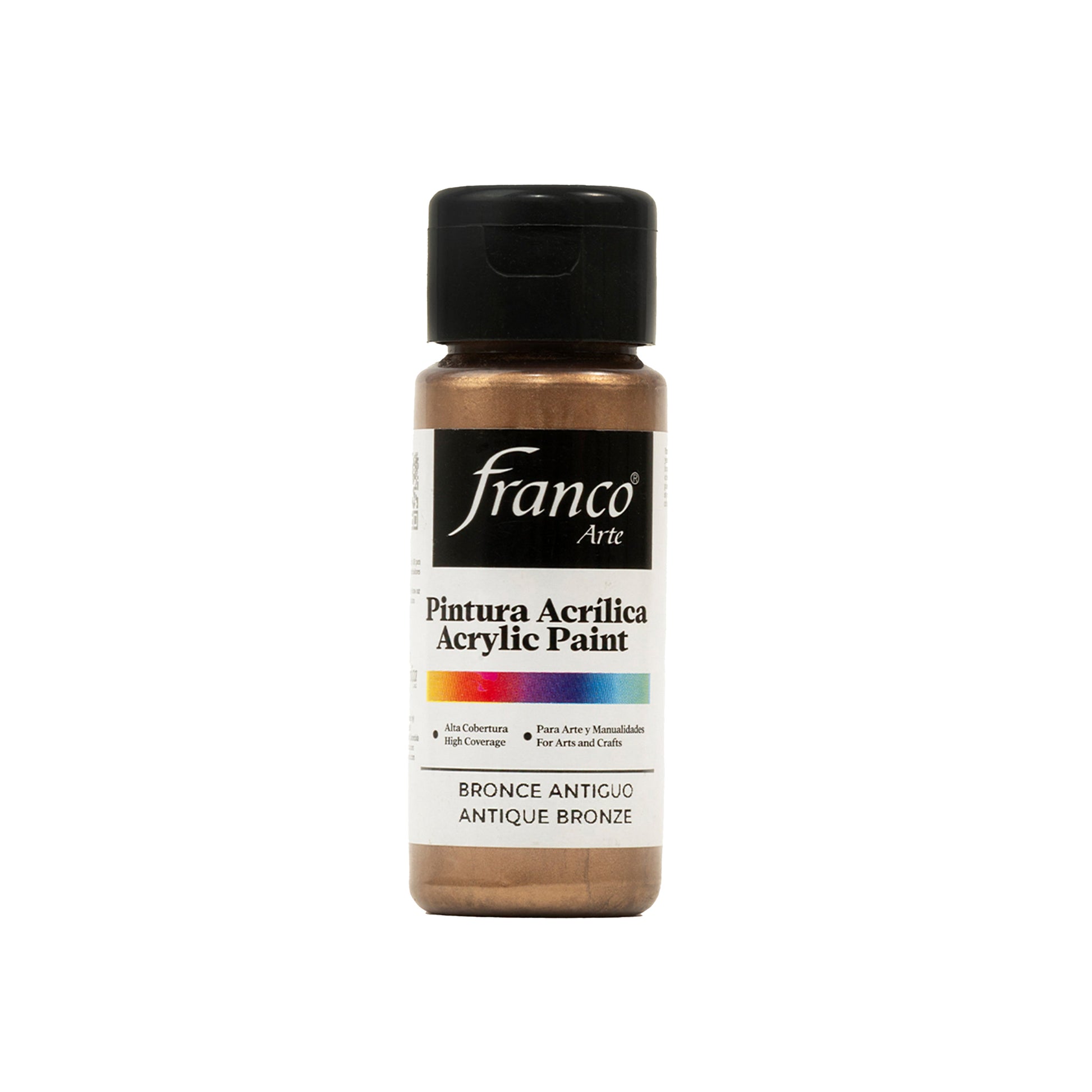 Pintura Acrílica Al Frío 60 ml Bronce Antiguo Franco Arte