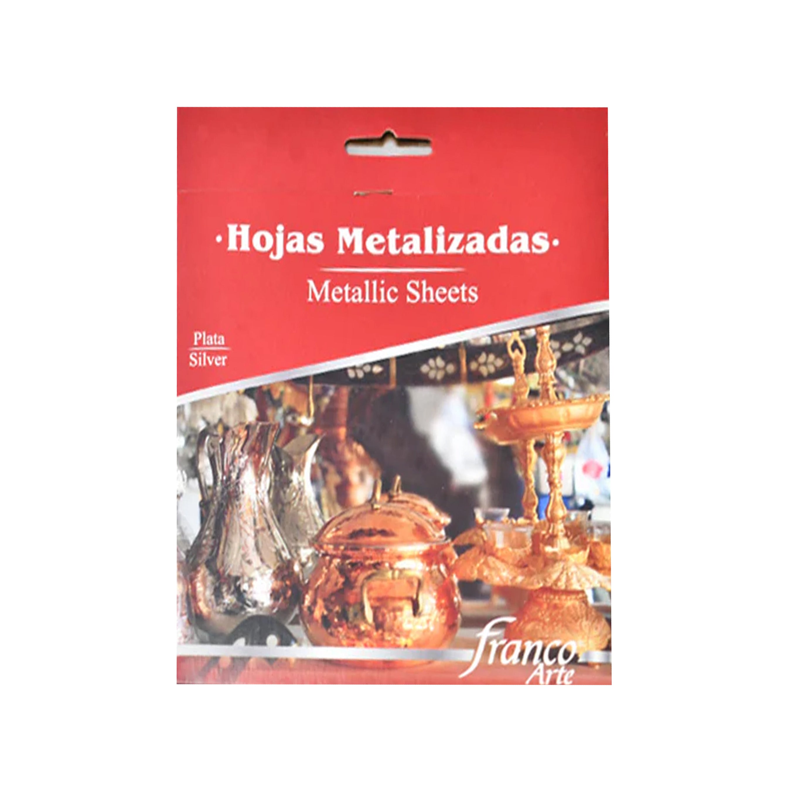 Laminilla Plata x25 Unid 14x14cm Franco Arte