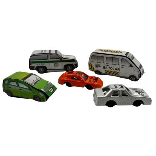 Autos Miniatura x5 Para Maquetas | El Trebol