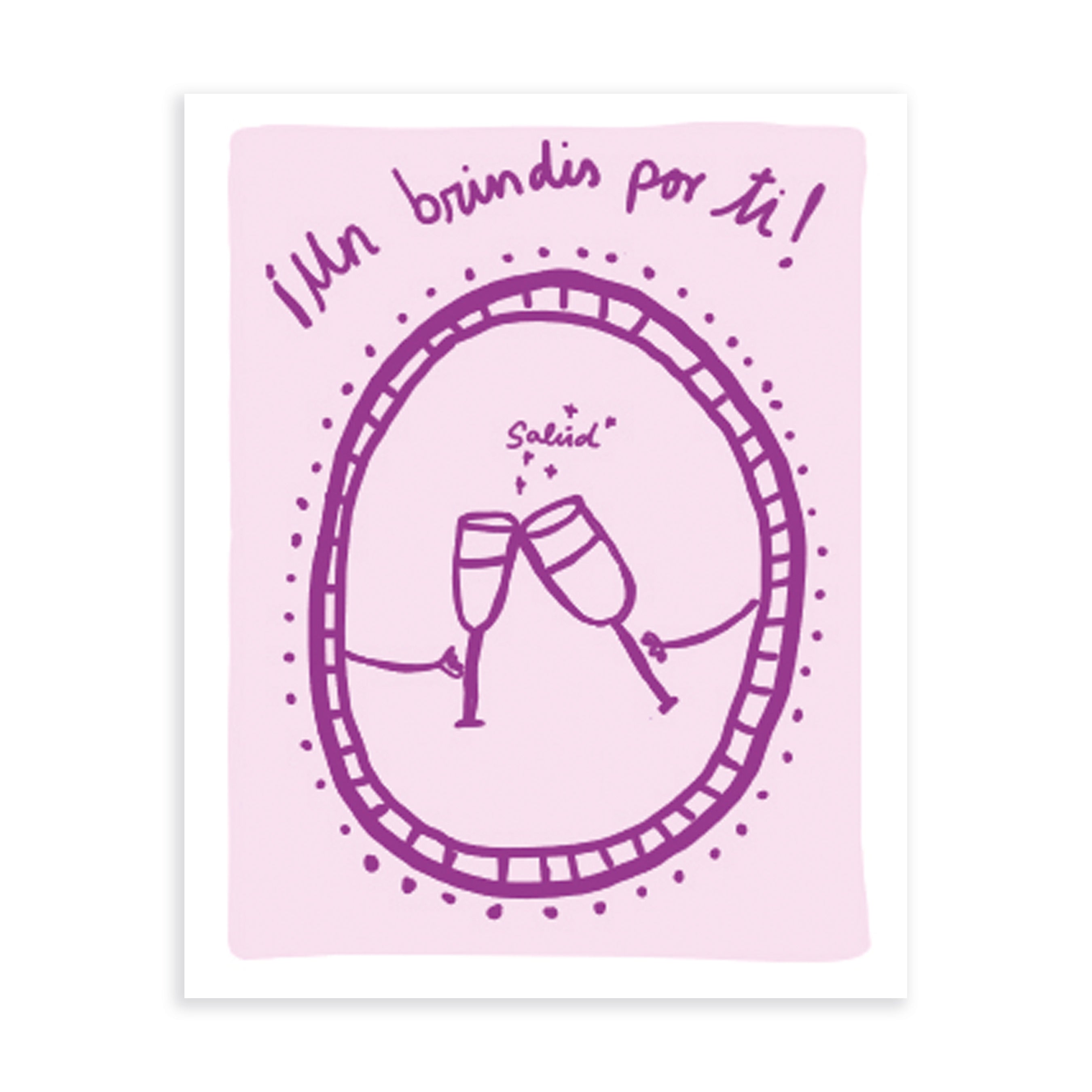 Tarjeta Brindis De Celebración