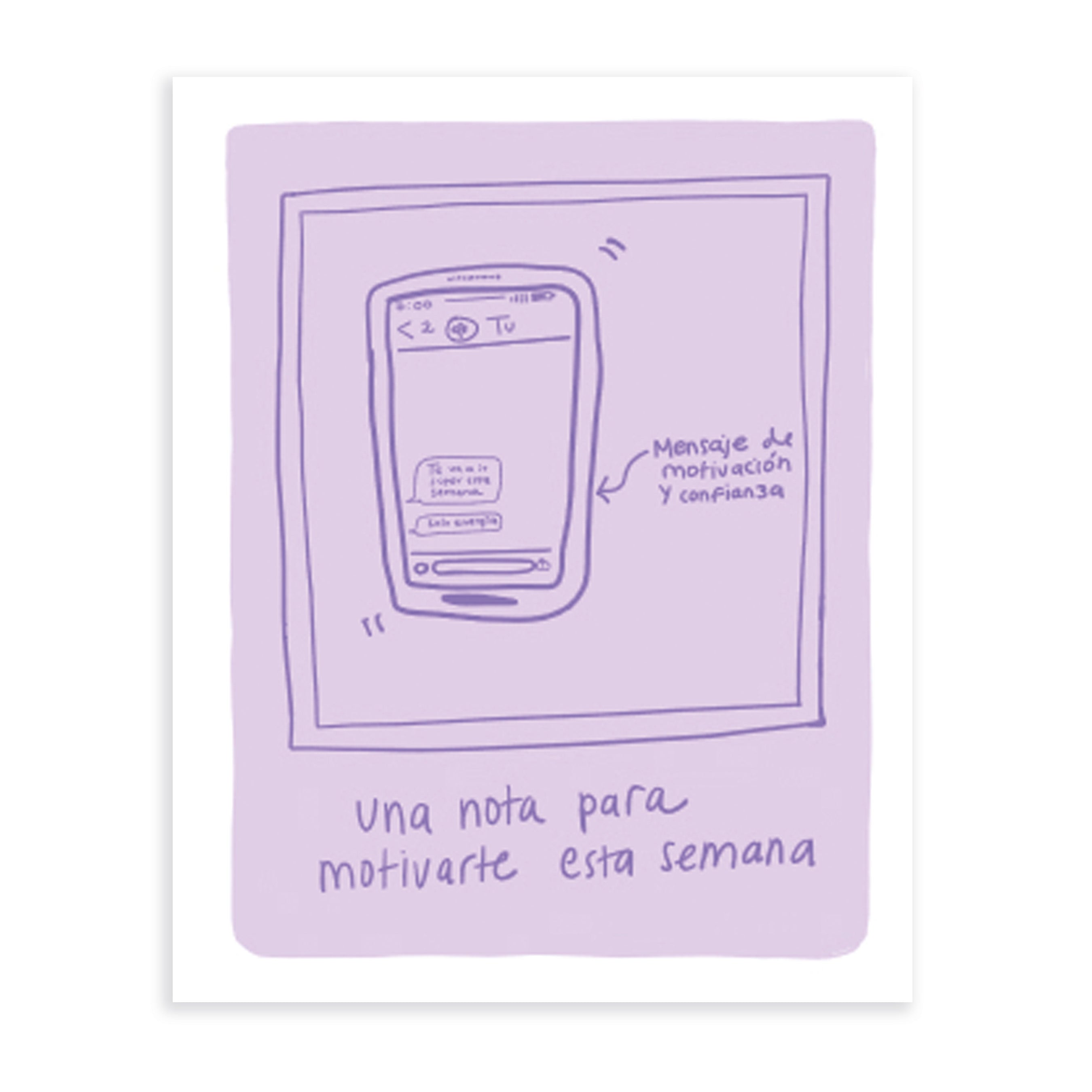 Tarjeta Buena Semana
