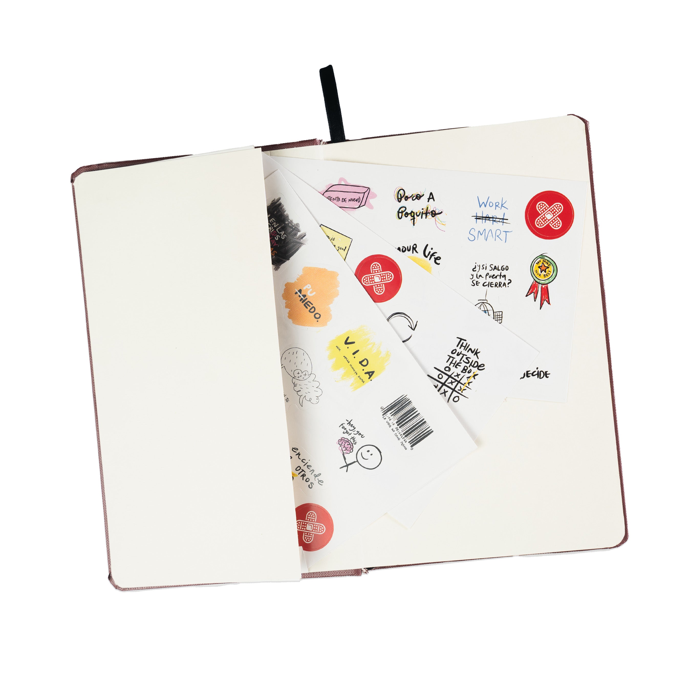 Agenda Sin Fechar Unisex SOS