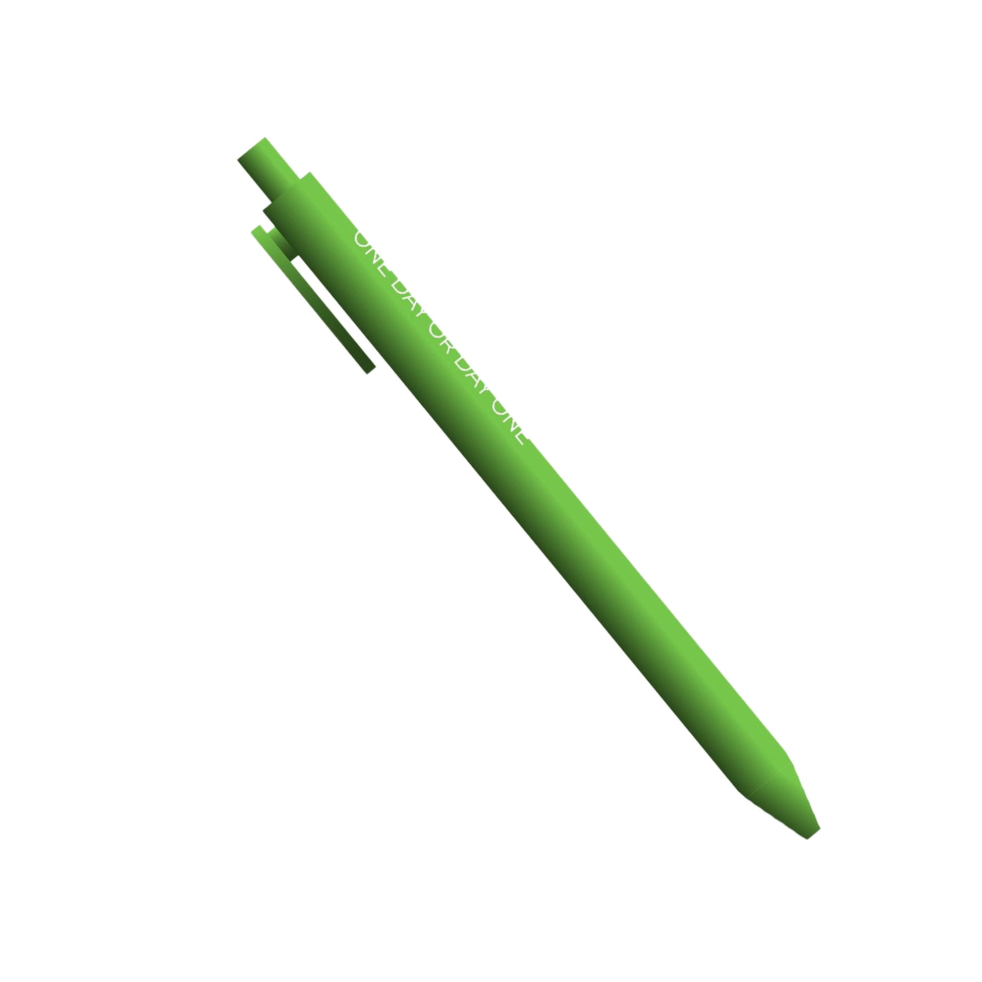 Magic Pen Lemon Toy modelo 123212006, bolígrafo verde con tapa UV integrada para revelar tinta secreta invisible, sobre fondo blanco.