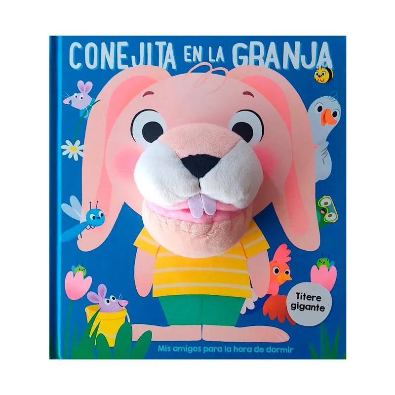 Conejita En La Granja Libro Titere