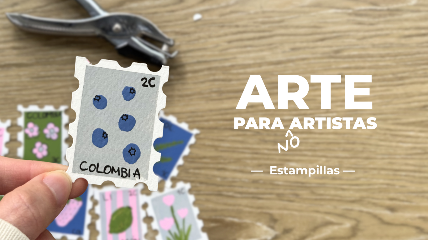 Cómo hacer estampillas ilustradas en papel | Arte para no artistas