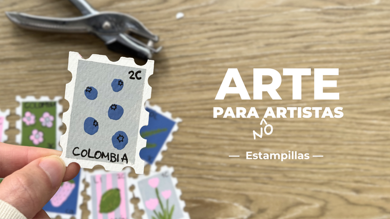Cómo hacer estampillas ilustradas en papel | Arte para no artistas