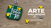 Cómo hacer un triki del mundial en porcelanicrón (manualidad fácil paso a paso)