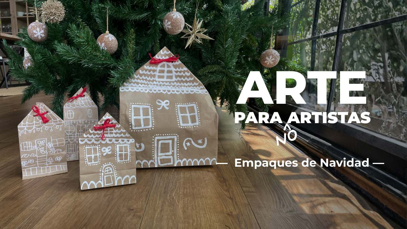 Empaques de Navidad fáciles con material reciclado | Arte para no artistas