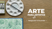 Ejercicio de acuarela para relajarte | Arte para no artistas