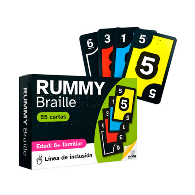 Juego De Mesa Rummy En Braille | Ronda