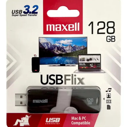 Memoria USB Flix 128 GB Maxell