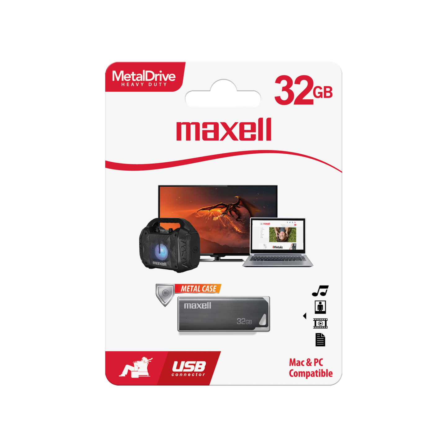 Memoria USB Flix 32 GB Maxell