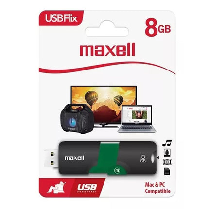 Memoria USB Flix 8 GB Maxell
