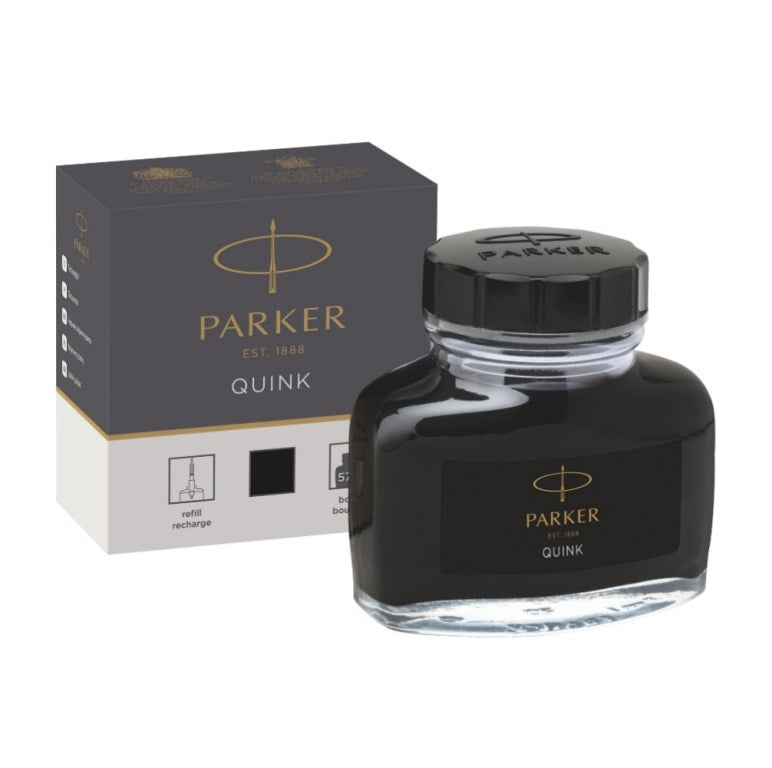 Tinta Negra para Pluma Estilógrafo Parker