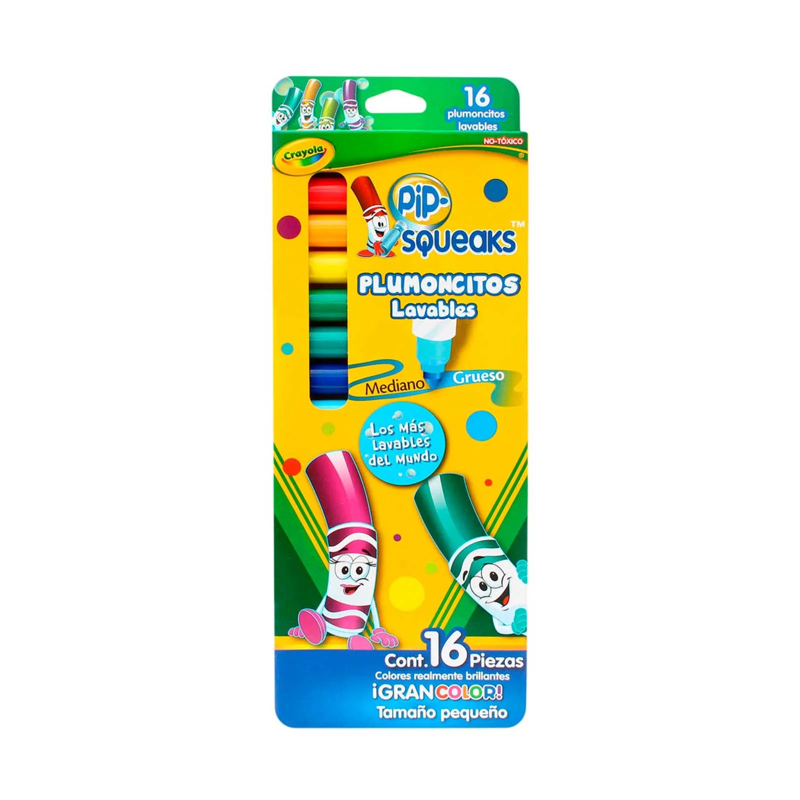 Mini Marcadores Lavables x16