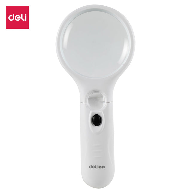 Lupa 7 cm Con Luz Deli