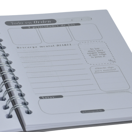 Agenda Todo En Orden | La Magia De Empezar De Cero