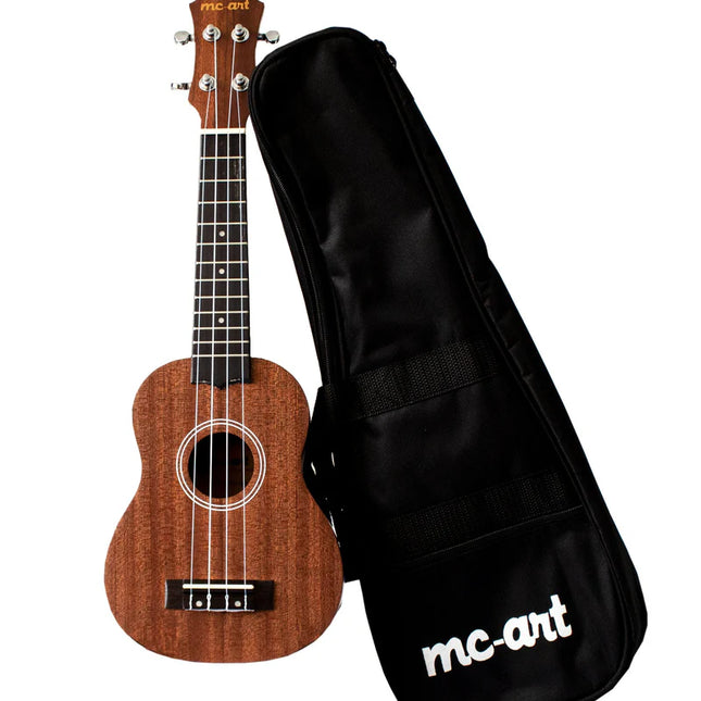 Ukulele Soprano KU-S/B Con Estuche | MC-ART