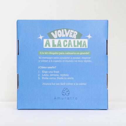 Cartas Para Volver A La Calma | Amuratta