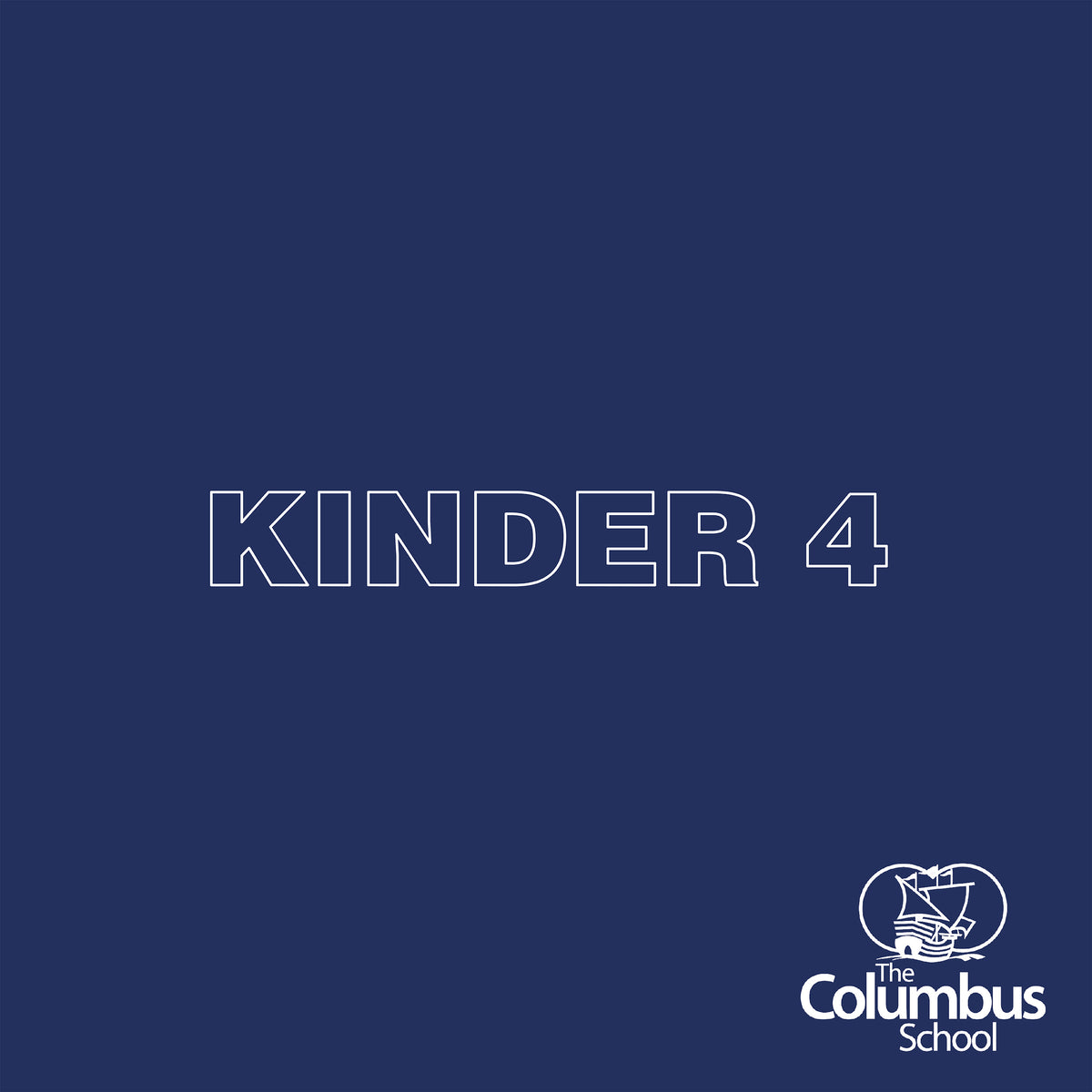 Kit Escolar Kinder 4 - The Columbus School
