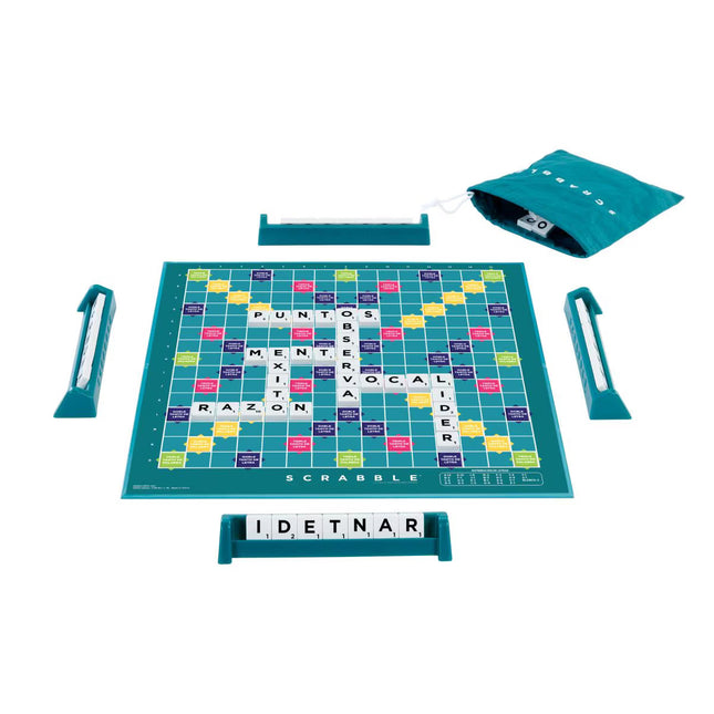 Juego De Mesa Scrabble 2 En 1 | Mattel