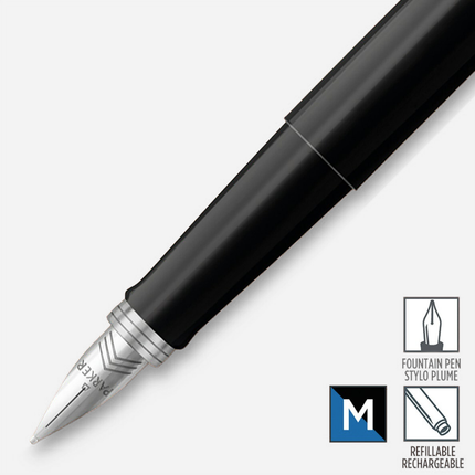 Pluma Fuente Jotter Originals Negro Parker