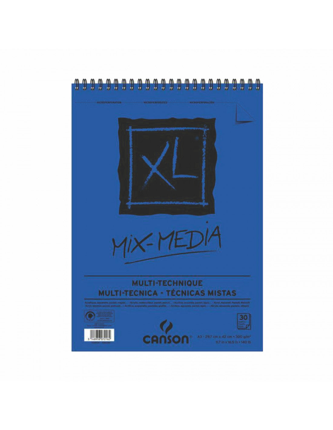 Block Xl Mixmedia  A3 300 Grs