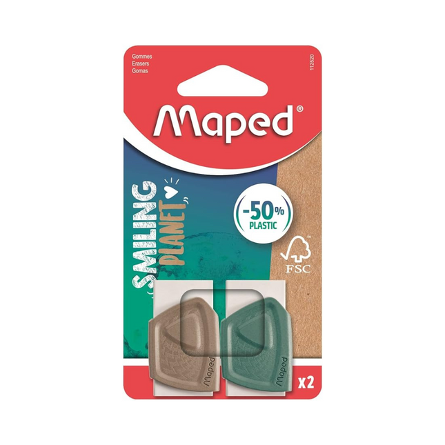 Borrador Smiling Planet x2 | Maped