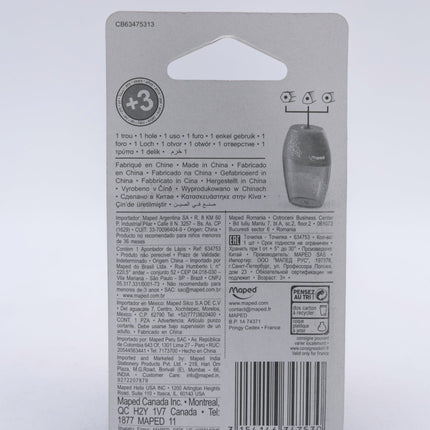 Sacapuntas Shaker Con Deposito Un Orificio | Maped