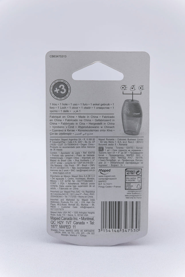 Sacapuntas Shaker Con Deposito Un Orificio | Maped