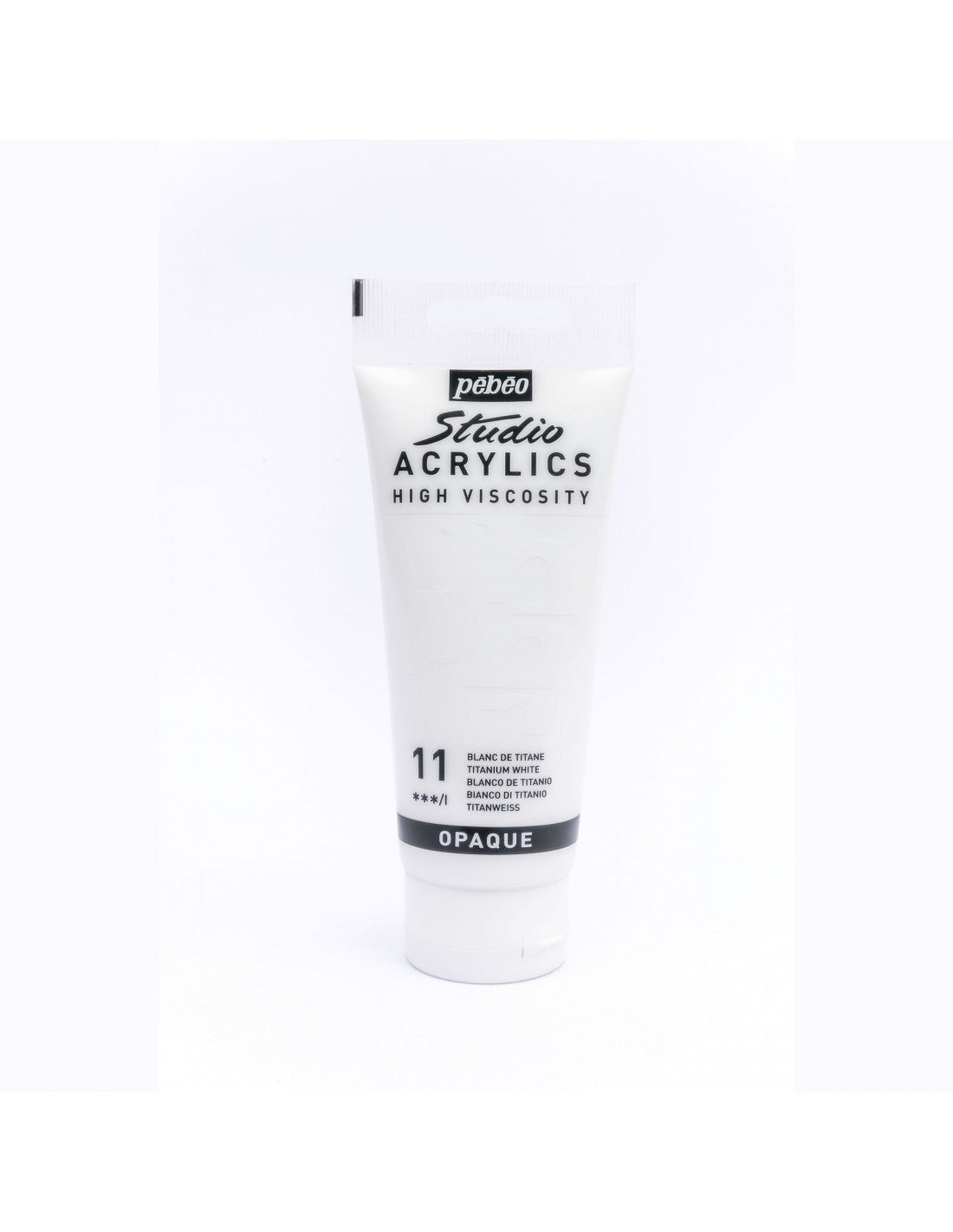 Acrílico Pebeo Studio 100 ml Blanco de Titanio