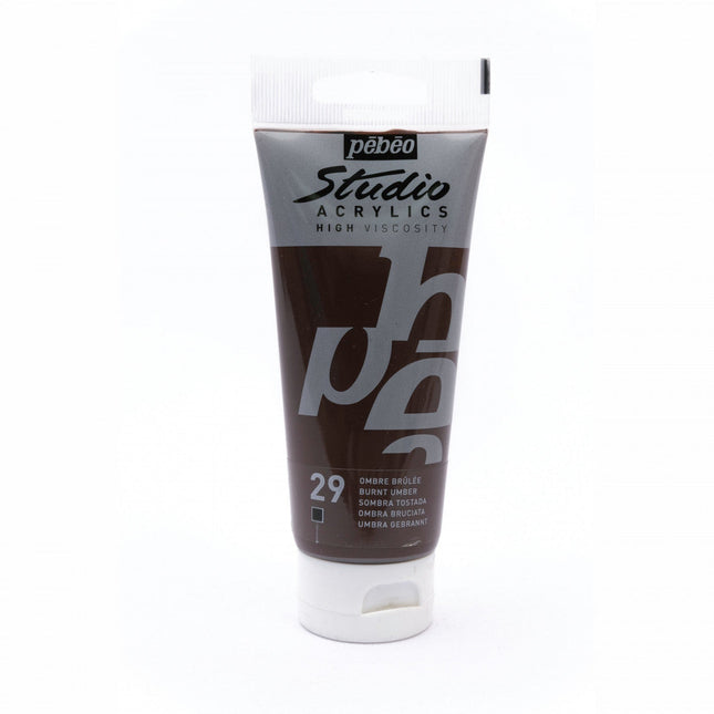 Acrílico Pebeo Studio 100 ml Sombra Tostada