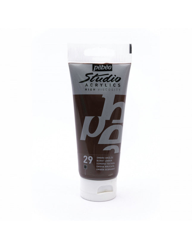 Acrílico Pebeo Studio 100 ml Sombra Tostada