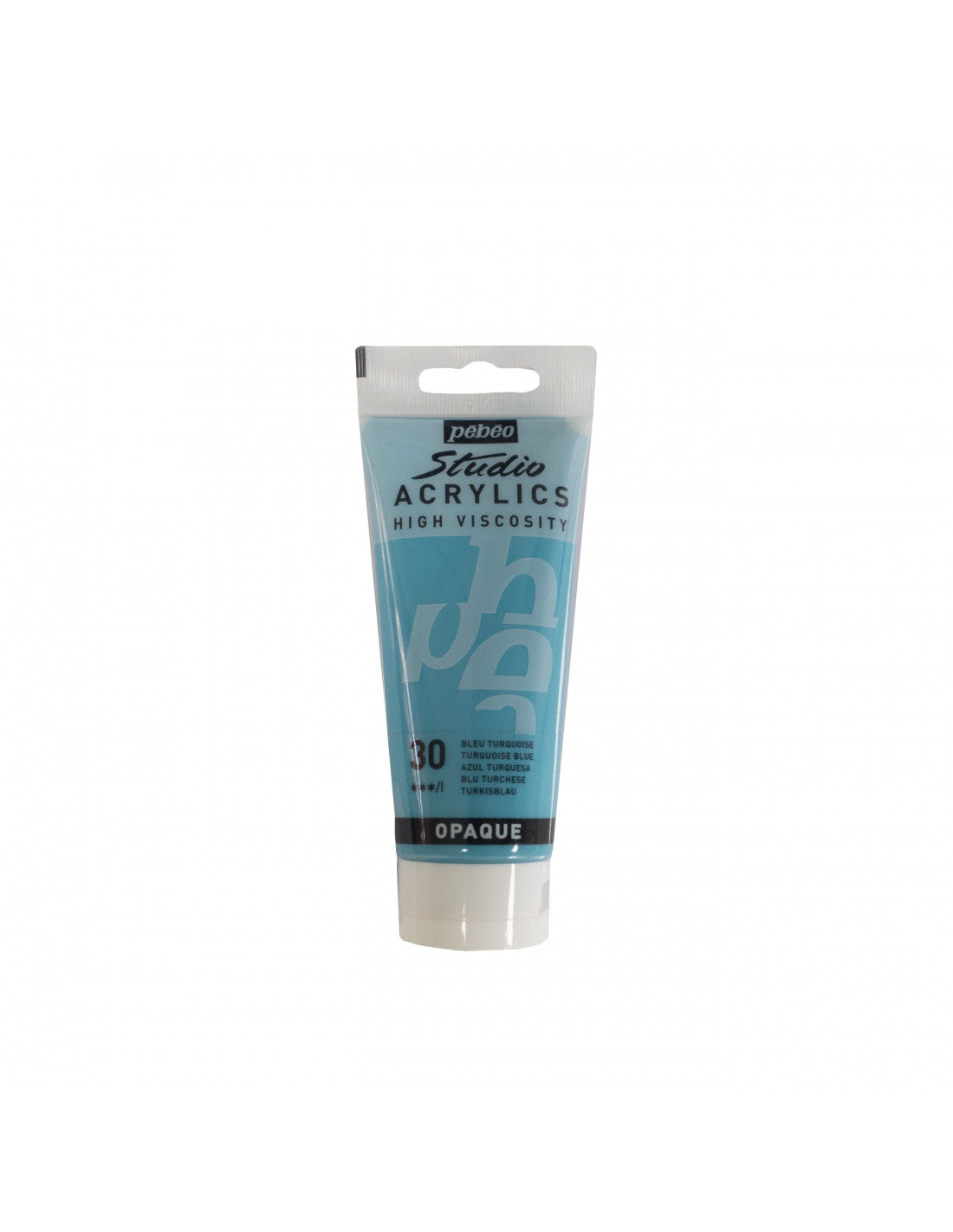 Acrílico Pebeo Studio 100 ml Azul turquesa