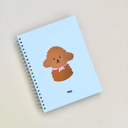 Notebook Poodle Mini Market Cuadriculado - TOY