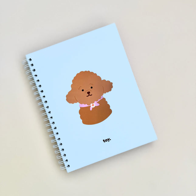 Notebook Poodle Mini Market Cuadriculado - TOY