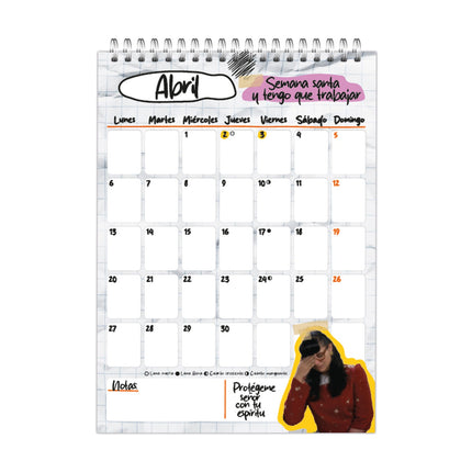 Planeador 2026 Memes 40x29 cm | Pinzell