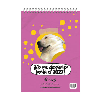 Planeador 2026 Memes 40x29 cm | Pinzell