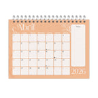 Planeador 2026 Colores Pastel 33x24 cm | Pinzell