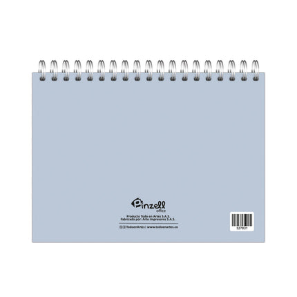 Planeador 2026 Colores Pastel 33x24 cm | Pinzell